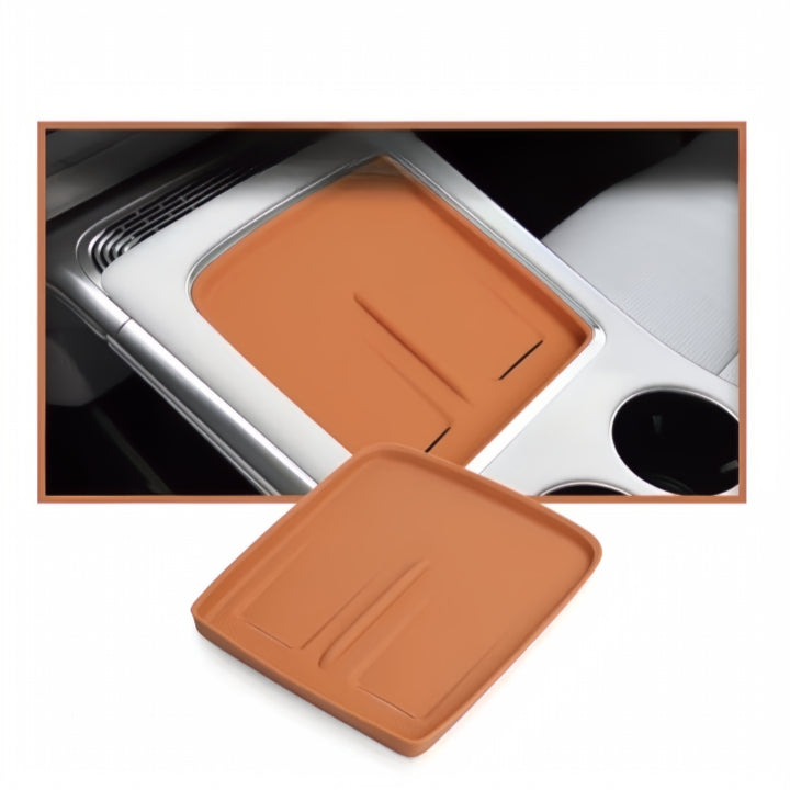 Center Console Silicone Pad for wireless Charging Space for XPENG G9